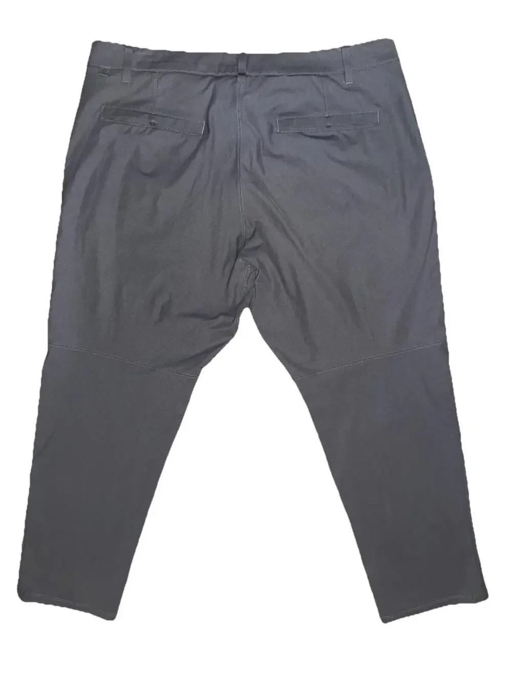 Lululemon mens Gray Commission ABC pants sz 38 Relaxed Fit Warpstreme M5AEVS